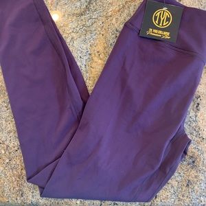 Til You Collapse Leggings (eggplant)